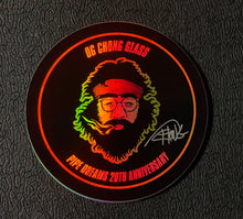 Tommy Chong Signed Pipe Dreams 20TH Anniversary OG Chong Glass Hologram Sticker
