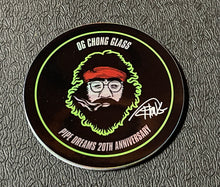 Tommy Chong Signed Pipe Dreams 20TH Anniversary OG Chong Glass Hologram Sticker