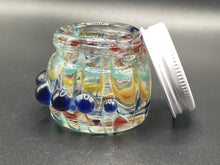 38mm Heady Jar Jug Hand-blown OG Chong Face Millie with Threaded Cap