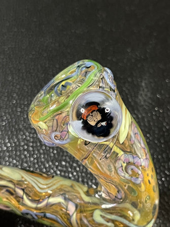 Sherlock Inside Out 6” Pipe with OG Chong Face Millie