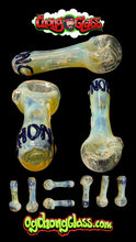 DOG BONE Silver Fumed CHONG GLASS Original Throwback