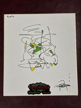 “ABSTRACT TOMMY” Tommy Chong Doodle Art Canvas Signed 3/4