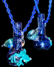 CRUSHED OPAL RIP-ITS! PENDANT BONG + HEMP NECKLACE