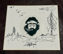 “CHONG ROSS” Tommy Chong Doodle Art Canvas Signed 1/4