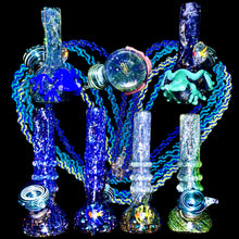 CRUSHED OPAL RIP-ITS! PENDANT BONG + HEMP NECKLACE